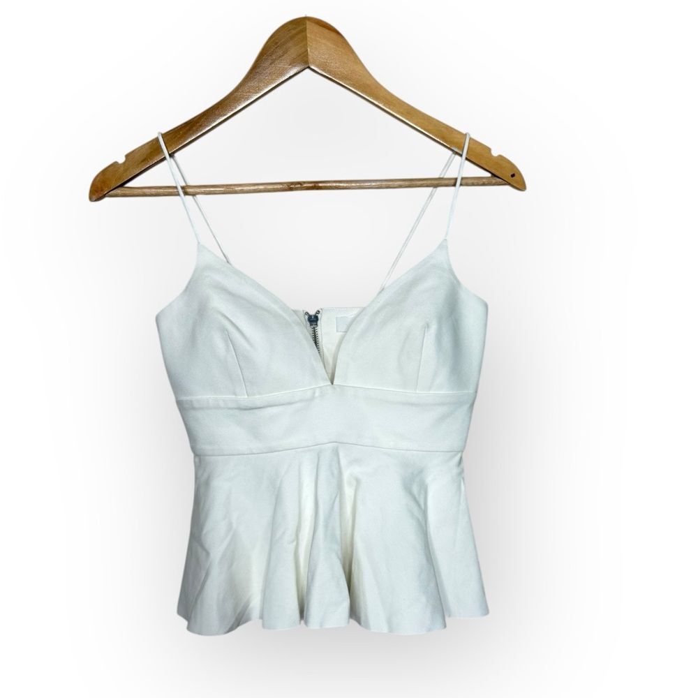 NWT N Nicholas White Cropped Tank Size 2 $285
